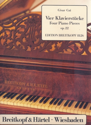 4 Klavierstcke op.22 fr Klavier