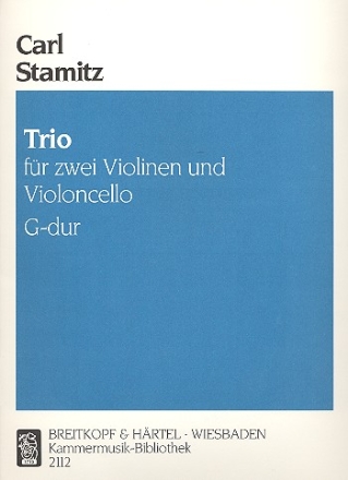 Sonata a tre fr 2 Violinen und Violoncello Stimmen