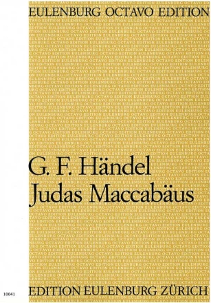 Judas Maccabus - Oratorium  Partitur (en/dt)