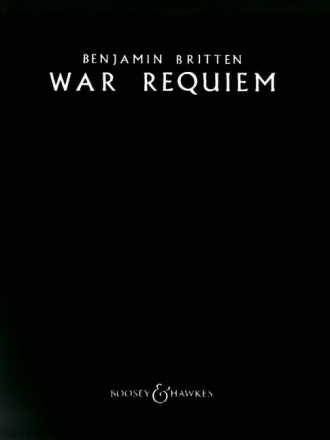 War Requiem op. 66 fr Soli (STBar), gemischter Chor (SATB), Knabenchor, Orchester und Ka Klavierauszug