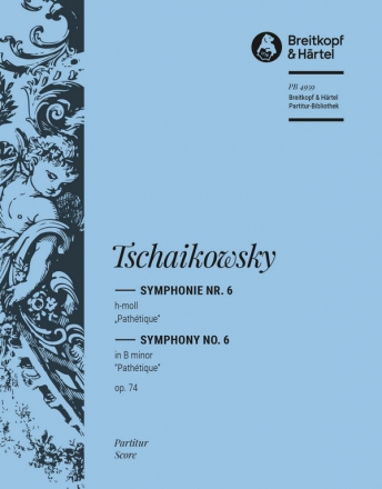 Sinfonie h-Moll Nr.6 op.74 fr Orchester Partitur
