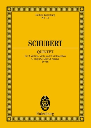 Streichquintett C-Dur op.163 fr Streichquintett Studienpartitur
