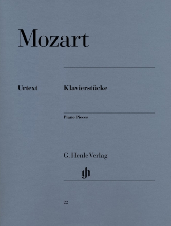 Klavierstcke fr Klavier broschierte Ausgabe