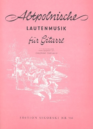 Altpolnische Lautenmusik fr Gitarre