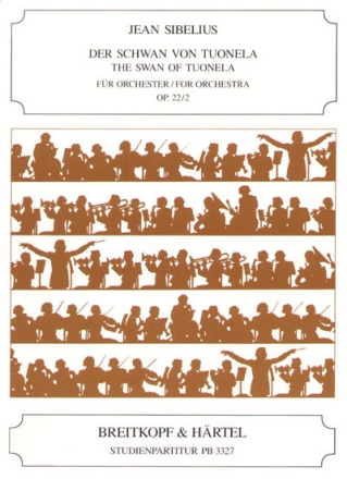 Der Schwan von Tuonela op.22,2 fr Orchester Studienpartitur