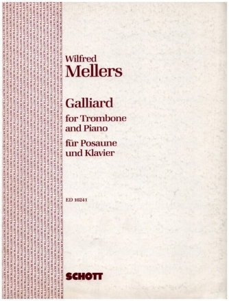 Galliard for tenor trombone and piano