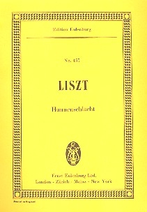 Die Hunnenschlacht - sinfonische Dichtung Nr.11 fr Orchester Studienpartitur