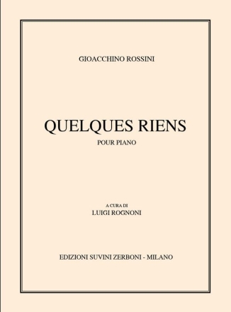 Quelques riens for piano