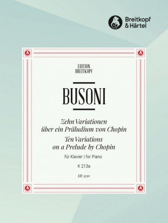 10 Variationen ber ein Prludium von Chopin fr Klavier