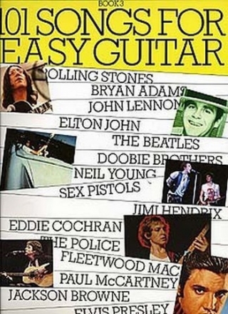 101 Songs for easy Guitar vol.3 for guitar