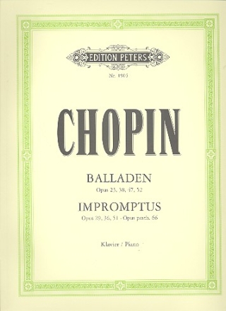 Balladen und Impromptus fr Klavier (op.23, 29, 36, 47, 51, 52, 66)