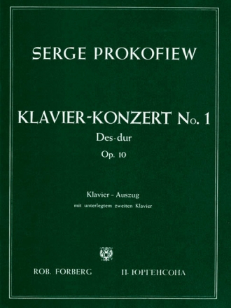 Konzert Des-Dur Nr.1 op.10 fr Klavier und Orchester fr 2 Klaviere