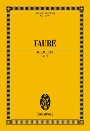 Requiem op.48 fr Soli, Chor und Orchester Studienpartitur