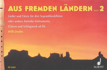 Aus fremden Lndern Band 2 fr 3 C-Flten, Partitur