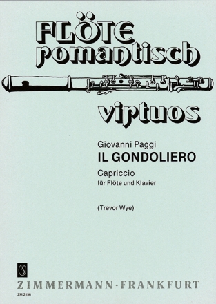 Il gondoliero capriccio fr Flte und Klavier