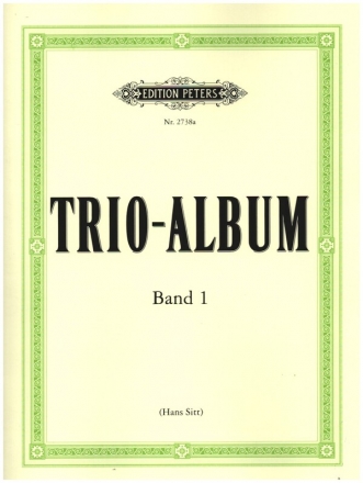 Trio-Album Band 1 fr Klavier, Violine und Violoncello Partitur und 2 Stimmen