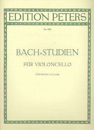 Studien aus Kantaten und Orchesterwerken fr Violoncello