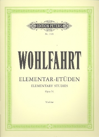 40 Elementaretden op.54 fr Violine