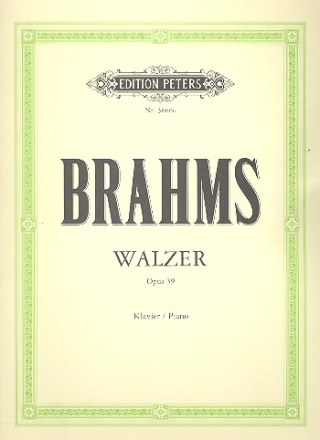 Walzer op.39 fr Klavier