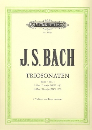 Triosonaten Band 1 fr 2 Violinen und Klavier