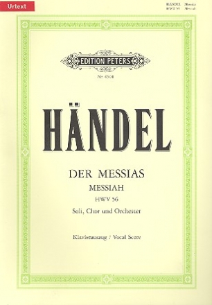 Der Messias HWV56 fr Soli, Chor und Orchester Klavierauszug (dt/en, broschiert)