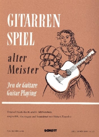 Gitarrenspiel alter Meister Heft 2 fr Gitarre