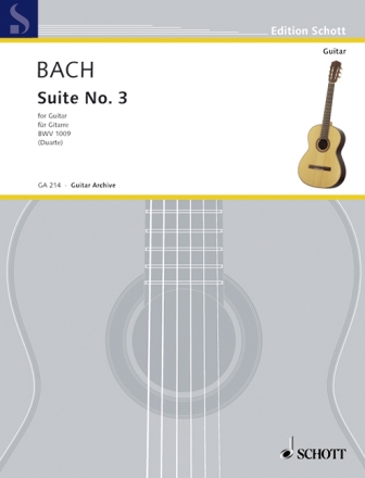 Suite Nr.3 BWV1009 fr Gitarre