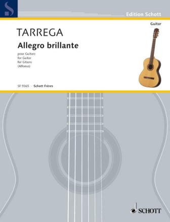 Allegro brillante (Etude) pour guitare