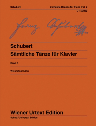 Smtliche Tnze Band 2 fr Klavier