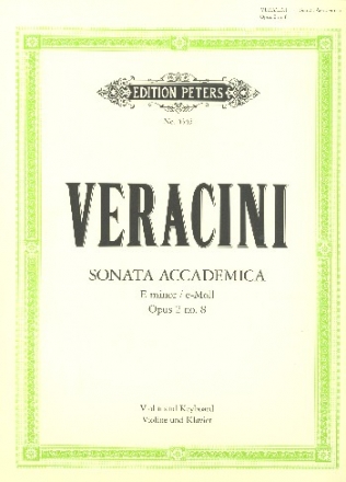 Sonate e-Moll op.2,8 fr Violine und Klavier