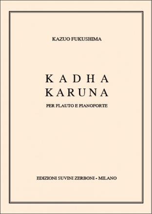 Kadha Karuna  per flauto e pianoforte