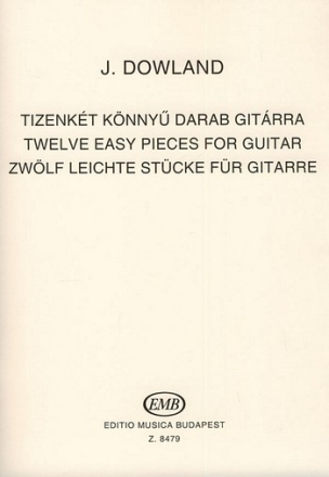 12 leichte Stcke fr Gitarre