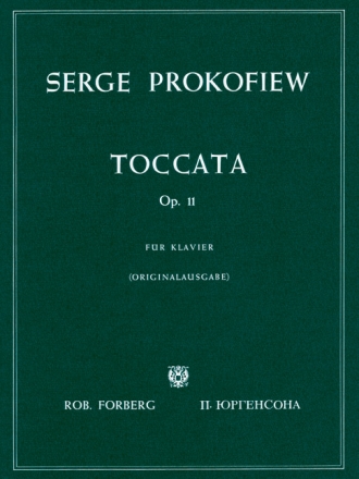Toccata op.11 fr Klavier