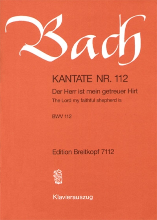 Das neugeborne Kindelein Kantate Nr.122 BWV122 Klavierauszug (dt)