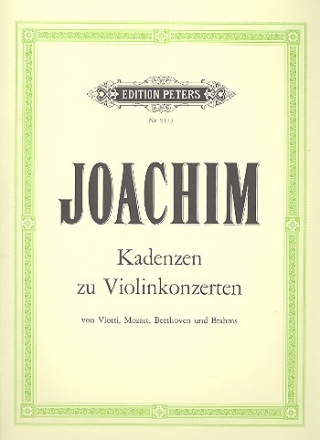 Kadenzen zu Beethoven op.61, Brahms op.77, Mozart KV218, KV219 fr Violine Viotti Nr.22a