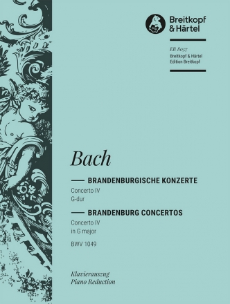 Brandenburgisches Konzert Nr.4 G-Dur fr 2 Blockflten (Flten), Violine, Streicher und Bc