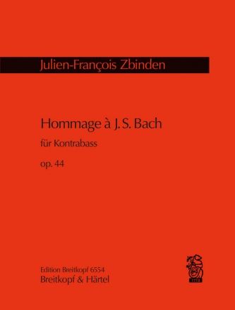 Hommage  J.S. Bach op.44 fr Kontrabass