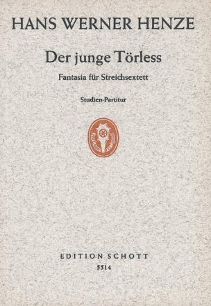 Der junge Trless fr 3 Violinen, 2 Violen und Violoncello Studienpartitur