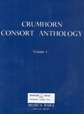 Crumhorn Consort Anthology vol.1  score and 4 parts