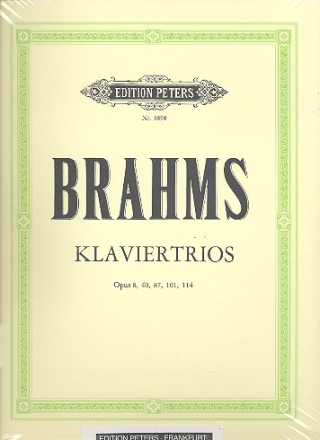 Smtliche Klaviertrios fr Violine, Violoncello und Klavier