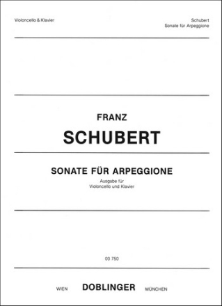 Sonate fr Arpeggione D821 fr Violoncello und Klavier