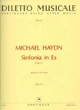 Sinfonia in Es  Partitur