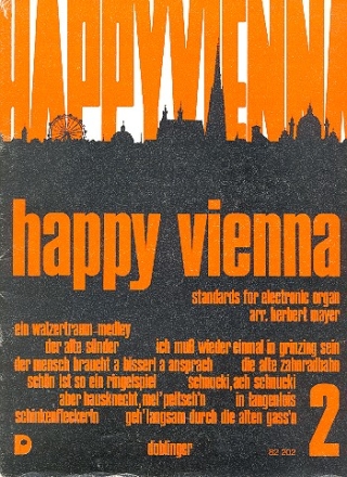 Happy Vienna Band 2 Standards for electronic organ