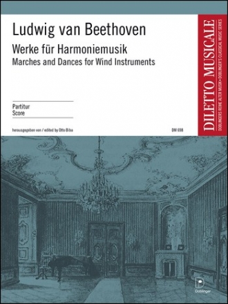 Werke fr Harmoniemusik fr gemischtes Blserensemble und Trommel Partitur