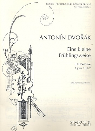 Eine kleine Frhlingsweise op.101,7 - Humoreske fr tiefe Singstimme und Klavier