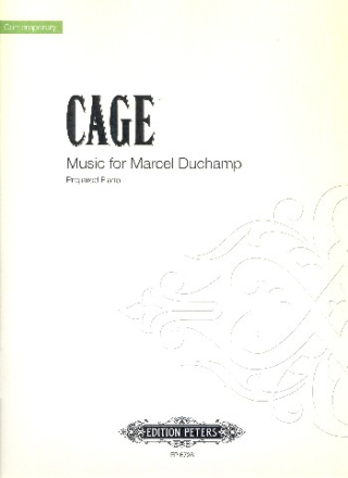 Music for Marcel Duchamp for prepared piano