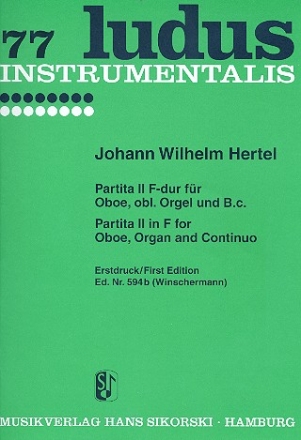 Partita F-Dur Nr.2 fr Oboe, Orgel und Bc