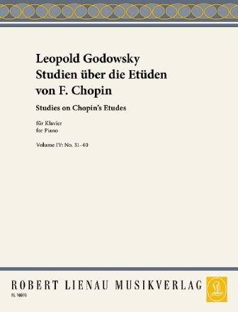 Studien ber die Etden von Chopin Band 4 (Nr.31-40) fr Klavier