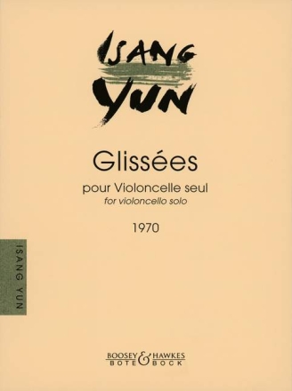 Glisses pour violoncelle seul