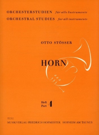 Orchesterstudien Band 4 -Wagner fr Horn